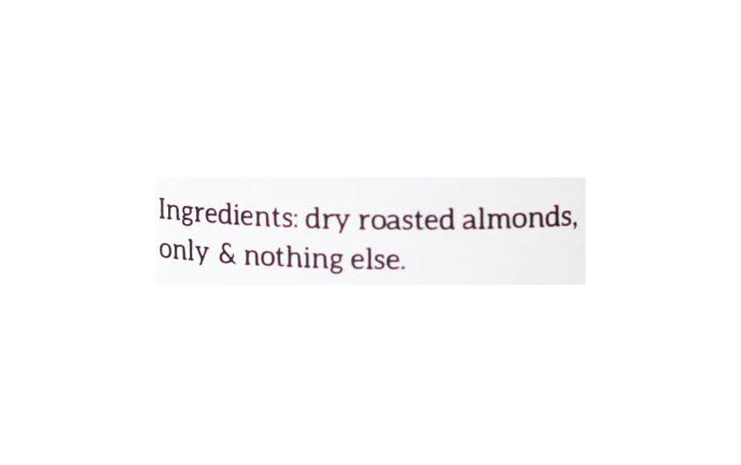 All Over Nuts Natural Almond Butter Crunchy   Glass Jar  200 grams